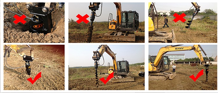 Earth drill digging tolls auger drilling equipment drill bits for excavator