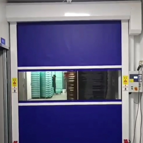 Moisture-Resistant Industrial High Speed Rapid Door For Climate-Controlled Spaces