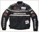 Motorcycle Jacket, Racing Team Jacket, Bikers Jacket, HJ001H Black