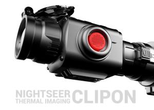 Wholesale Waterproof 50mm Lens Thermal Clip On , Intelligent Coloration Thermal Imaging Scope from china suppliers