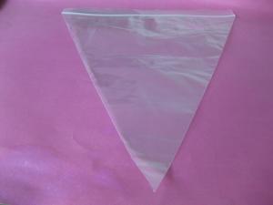 China Plastic Pizza Saver Bag Triangle Shape Bag , Plain / Clear Grip Seal Bag on sale