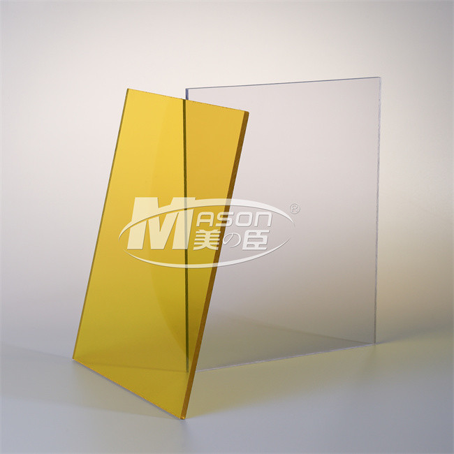 Lead Neon Plastic UV Resistant Double Layer Embedded ESD Plastic Sheet 1250x2450mm