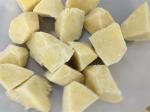 IQF Frozen Steamed Sweet Potato, Random Cut, Variety: Shengli 100