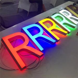 Wholesale Manufacturers Direct 3D Acrylic Logo Custom Led Backlit Letters Electronic Signs from china suppliers