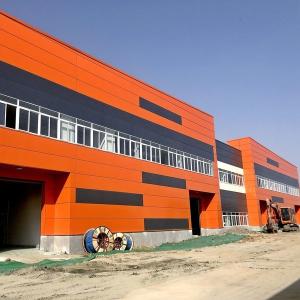 Wholesale Q355 Galvanized Prefabricated Commercial Large Clear Span Portal Light Steel Structure Shed from china suppliers