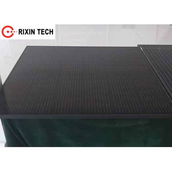 320W Mono PV Panel In Full Black High Efficiency Solar Cells