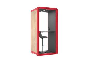 Wholesale Portable S Size Office Easy Assemble Acousitc Soundproof 35db+- Phone Booth Colorful Steel Panel from china suppliers