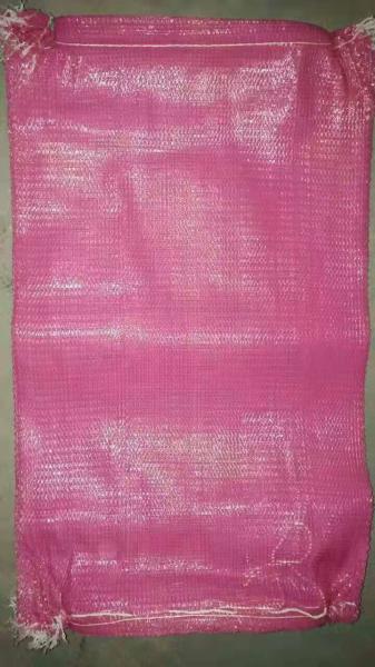 Industial Wovenmesh Vegetable Storage Bags PE Material Various Colors Long