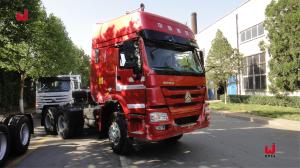 Wholesale SINOTRUK HOWO 50-80tons Trailer Head New Euro2 Heavy Duty Tractor Truck from china suppliers