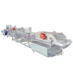 304 Stainless Steel Ozone 2000kg/H Fruit Vegetable Washing Machine