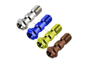 Wholesale Single Banjo Titanium Bolts Screws M10 X 1.0 Pro Bolt Titanium Race Motorcycle Parts from china suppliers