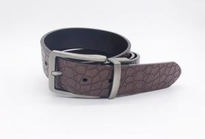 Wholesale FK9416 Mens Reversible Belt Genuine Leather Material 100 - 140cm Length from china suppliers