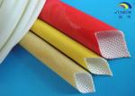 Heat Resistance F Grade Motor Fiberglass Braided Sleeving with PU Resin Coated
