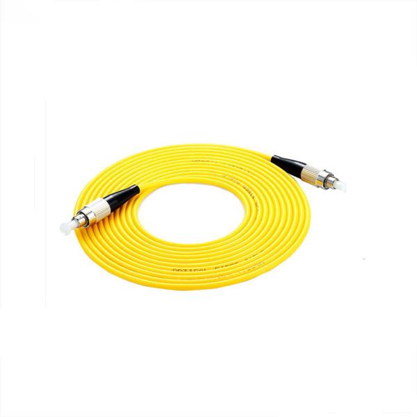 FC UPC To FC PC Fiber Optic Patch Cord 9/125 Simplex 2.0 3.0mm Anti Shedding