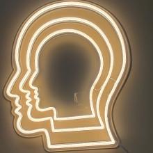 Wholesale Cuttable Warm White Brain RGB Neon Sign 13.7in Silica Gel Neon Light from china suppliers