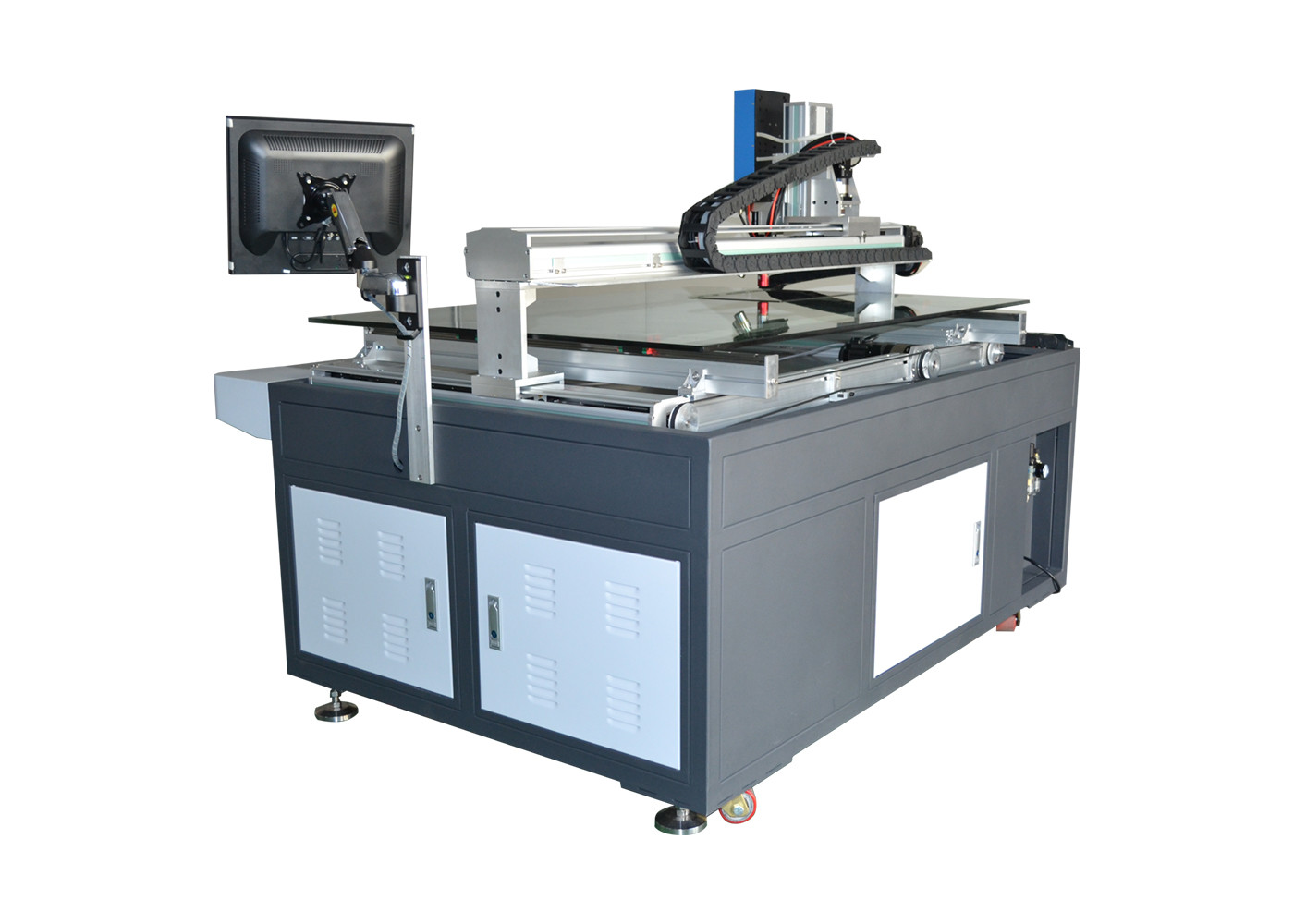 TV Panel Vertical Line LCD Laser Repair Machine Laser Power 3-8 Mj / Pulse