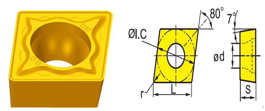 CCMT060204-HR,CCMT060204-TC,High quality cnc metal lathe tool blade turning Tool carbide inserts