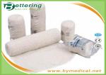 Natural Colour Cotton Spandex Medical Elastic Crepe Bandages Surgical Bandage