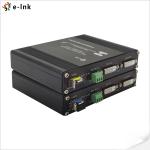 6W GPIO 1Ch 1080P Bidi DVI RS232 fiber video converter