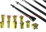 22mm Integral Rock Drill Rods Hex22 Wear Resistant For Small Hole Drilling