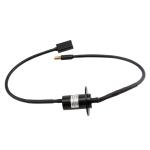 Measurment 2A Current Rotary Slip Ring 100rpm IP54 Gold to Gold