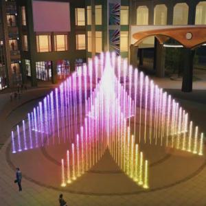 Wholesale Effortlessly Control the Music and Colors of Our Stainless Steel 304 Floor Fountains from china suppliers