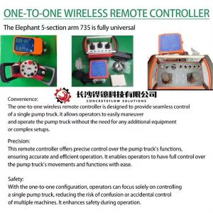 Wholesale IP65 Putzmeister Concrete Pump Truck Remote Control Wired from china suppliers