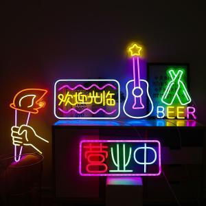 Wholesale Decorative 220V Neon Letter Signs 50000 Hours Working Lifetime from china suppliers