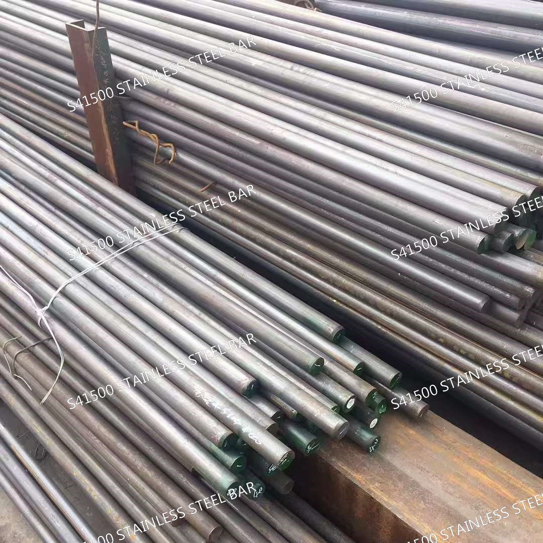 Hot Rolled S41500 Stainless Steel Bar Diameter 10 - 300mm Custom Cutting In Length