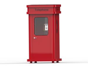 Wholesale 40DB Vandal Proof Soundproof Telephone Booth For A Noisy Environment from china suppliers