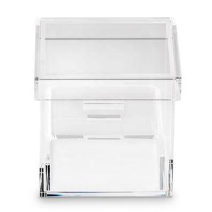 Wholesale Home Usage Acrylic Cosmetic Makeup Organizer Storage Box Custom Clear Color from china suppliers