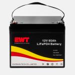 EV RV Car Storage Rechargeable 12V Lithium ion LFP LiFePO4 Battery 12.8V 95Ah