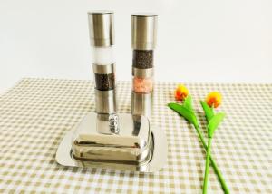 Wholesale Dual Salt And Pepper Grinder Stainless Steel Pepper Mills from china suppliers