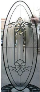 Wholesale Oval patina caming decorative glass from china suppliers
