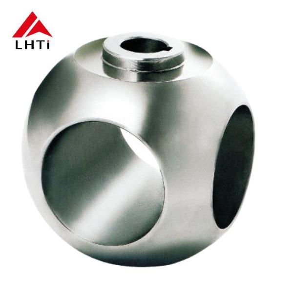 Durable Grade 5 Titanium Ball Valve Face To Face ASME B16.10 For Chemical