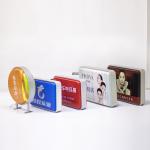 Customize Round Hanging Lightbox Sign Outdoor 3D Acrylic Light Box Signage