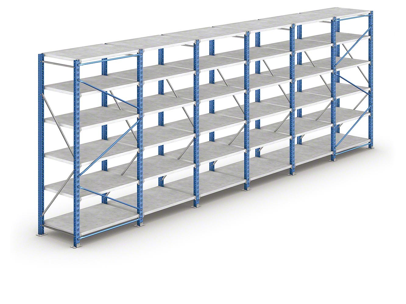 Butterfly Hole Light Duty Racking 200kg Loading Capacity Anti Rust