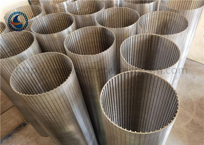 Stainless Steel 304 Johnson Wire Screen Wedge Slot Shape Type For Filter