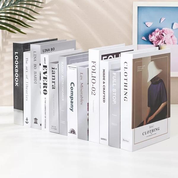 FSC Certificate Recyclable Book Cardboard Boxes , Decorative Fake Book Boxes