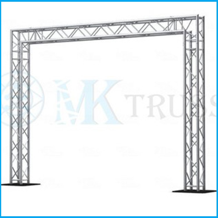 Aluminum Alloy Truss System Base Plate for Square Ground Support Structure Solution