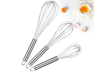 Wholesale Balloon Wire Stainless Steel Egg Whisk FDA Approved Nonrust from china suppliers