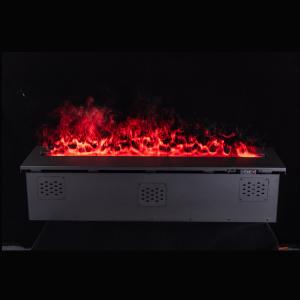 China 47'' 1200mm Water Mist Electric Fireplace 3D Stereo View Realistic Fog Flame on sale