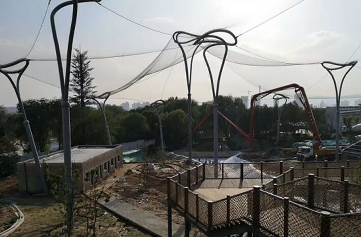 Ss 304 316 Stainless Steel Rope Mesh For Bird Cable Wire Mesh