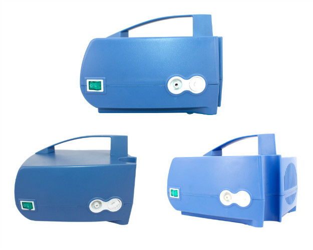 Breath - Enhanced Medical Compressor Nebulizer Easy Cleaning With Blue Color