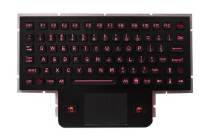Wholesale Rugged IP66 Dynamic Backlit USB stainless steel industrial keyboard from china suppliers