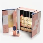Business Shopping Custom Logo Paper Gift Advent Calendar Box Double Doors