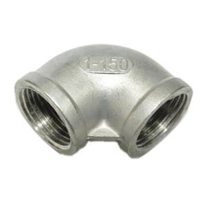 Wholesale NXF ASTM JIS EN 316Ti/0Cr18Ni12Mo2Ti DN15-1200 Class150-2500 Stainless Steel 316Ti 45 90 Degree Casting Thread Elbow from china suppliers