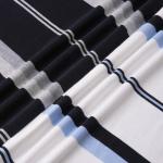 Skin Friendly Comfortable Breathable Good Texture Yarn Dyed Striped Cotton
