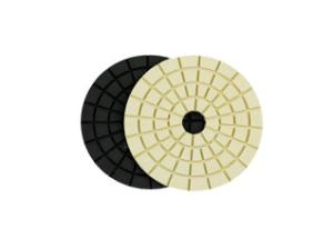 Wholesale White / Black Stone Diamond Polishing Pads Max 4500 RPM 3.0mm Thickness Round Shape from china suppliers