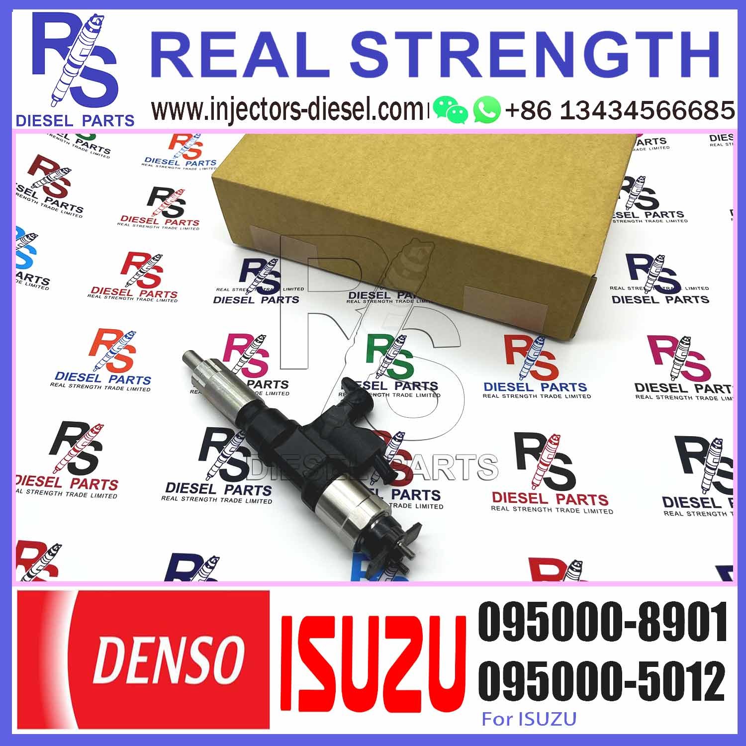 Common Rail Injector Diesel Engine Parts Fuel Injector 095000-8901 095000-8900 For ISUZU 4HK1